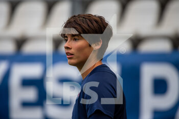 2020-09-25 - Charlotte Voll of Paris Saint Germain ahead of the Women's French championship D1 Arkema football match between Paris Saint-Germain and Stade de Reims on September 25, 2020 at Jean Bouin stadium in Paris, France - Photo Antoine Massinon / A2M Sport Consulting / DPPI - PARIS SAINT-GERMAIN AND STADE DE REIMS - FRENCH WOMEN DIVISION 1 - SOCCER