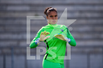 2020-09-26 - Natascha Honegger of Paris FC reacts during the Women's French championship D1 Arkema football match between Paris FC and Le Havre AC on September 26, 2020 at Robert Bobin stadium in Bondoufle, France - Photo Melanie Laurent / A2M Sport Consulting / DPPI - PARIS FC AND LE HAVRE AC - FRENCH WOMEN DIVISION 1 - SOCCER