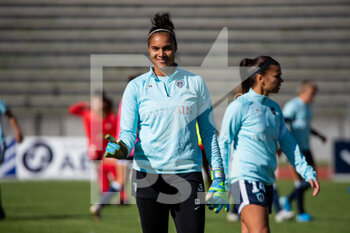 2020-10-10 - Natascha Honegger of Paris FC warms up ahead of the Women's French championship D1 Arkema football match between Paris FC and GPSO 92 Issy on October 10, 2020 at Robert Bobin stadium in Bondoufle, France - Photo Melanie Laurent / A2M Sport Consulting / DPPI - PARIS FC VS GPSO 92 ISSY - FRENCH WOMEN DIVISION 1 - SOCCER