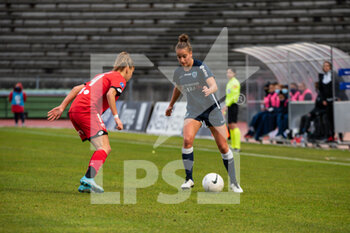 2020-12-12 - Thea Greboval of Paris FC controls the ball during the Women's French championship D1 Arkema football match between Paris FC and Dijon FCO on December 12, 2020 at Robert Bobin stadium in Bondoufle, France - Photo Melanie Laurent / A2M Sport Consulting / DPPI - PARIS FC VS DIJON FCO - FRENCH WOMEN DIVISION 1 - SOCCER