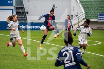 2020-12-13 - Marie Antoinette Katoto of Paris Saint Germain controls the ball during the Women's French championship D1 Arkema football match between Paris Saint-Germain and Le Havre AC on December 13, 2020 at Georges Lefèvre stadium in Saint-Germain-en-Laye, France - Photo Antoine Massinon / A2M Sport Consulting / DPPI - PARIS SAINT-GERMAIN VS LE HAVRE AC - FRENCH WOMEN DIVISION 1 - SOCCER