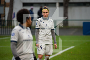 2020-12-13 - Ekaterina Tyryshkina of Le Havre AC reacts during the Women's French championship D1 Arkema football match between Paris Saint-Germain and Le Havre AC on December 13, 2020 at Georges Lefèvre stadium in Saint-Germain-en-Laye, France - Photo Antoine Massinon / A2M Sport Consulting / DPPI - PARIS SAINT-GERMAIN VS LE HAVRE AC - FRENCH WOMEN DIVISION 1 - SOCCER