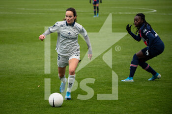2020-12-13 - Elise Legrout of Le Havre AC controls the ball during the Women's French championship D1 Arkema football match between Paris Saint-Germain and Le Havre AC on December 13, 2020 at Georges Lefèvre stadium in Saint-Germain-en-Laye, France - Photo Antoine Massinon / A2M Sport Consulting / DPPI - PARIS SAINT-GERMAIN VS LE HAVRE AC - FRENCH WOMEN DIVISION 1 - SOCCER