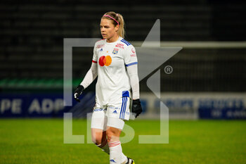 2021-01-22 - Eugenie Le Sommer of Olympique Lyonnais reacts during the Women's French championship D1 Arkema football match between Paris FC and Olympique Lyonnais on January 22, 2021 at Robert Bobin stadium in Bondoufle, France - Photo Melanie Laurent / A2M Sport Consulting / DPPI - PARIS FC AND OLYMPIQUE LYONNAIS - FRENCH WOMEN DIVISION 1 - SOCCER