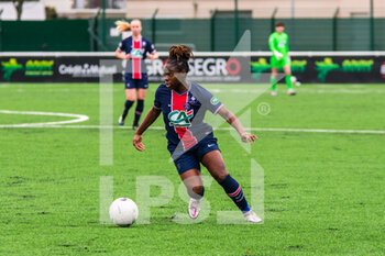 2021-01-30 - Sandy Baltimore of Paris Saint Germain during the Women's French Cup, round of 32 football match between FC Fleury 91 and Paris Saint-Germain on January 30, 2021 at Walter Felder stadium in Fleury-Merogis, France - Photo Antoine Massinon / A2M Sport Consulting / DPPI - FC FLEURY 91 AND PARIS SAINT-GERMAIN - FRENCH WOMEN DIVISION 1 - SOCCER