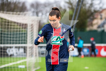 2021-01-30 - Ramona Bachmann of Paris Saint Germain during the Women's French Cup, round of 32 football match between FC Fleury 91 and Paris Saint-Germain on January 30, 2021 at Walter Felder stadium in Fleury-Merogis, France - Photo Antoine Massinon / A2M Sport Consulting / DPPI - FC FLEURY 91 AND PARIS SAINT-GERMAIN - FRENCH WOMEN DIVISION 1 - SOCCER