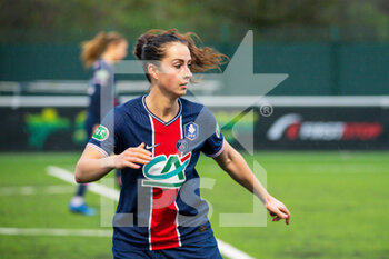 2021-01-30 - Sara Dabritz of Paris Saint Germain during the Women's French Cup, round of 32 football match between FC Fleury 91 and Paris Saint-Germain on January 30, 2021 at Walter Felder stadium in Fleury-Merogis, France - Photo Antoine Massinon / A2M Sport Consulting / DPPI - FC FLEURY 91 AND PARIS SAINT-GERMAIN - FRENCH WOMEN DIVISION 1 - SOCCER