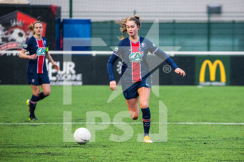 2021-01-30 - Jordyn Huitema of Paris Saint Germain controls the ball during the Women's French Cup, round of 32 football match between FC Fleury 91 and Paris Saint-Germain on January 30, 2021 at Walter Felder stadium in Fleury-Merogis, France - Photo Antoine Massinon / A2M Sport Consulting / DPPI - FC FLEURY 91 AND PARIS SAINT-GERMAIN - FRENCH WOMEN DIVISION 1 - SOCCER