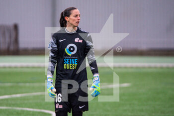 2021-02-06 - Laetitia Philippe GPSO 92 Issy reacts during the Women's French championship, D1 Arkema football match between GPSO 92 Issy and ASJ Soyaux Charente on February 6, 2021 at Le Gallo stadium in Boulogne-Billancourt, France - Photo Melanie Laurent / A2M Sport Consulting / DPPI - GPSO 92 ISSY AND ASJ SOYAUX CHARENTE - FRENCH WOMEN DIVISION 1 - SOCCER
