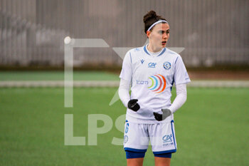 2021-02-06 - Agathe Donnary of ASJ Soyaux reacts during the Women's French championship, D1 Arkema football match between GPSO 92 Issy and ASJ Soyaux Charente on February 6, 2021 at Le Gallo stadium in Boulogne-Billancourt, France - Photo Melanie Laurent / A2M Sport Consulting / DPPI - GPSO 92 ISSY AND ASJ SOYAUX CHARENTE - FRENCH WOMEN DIVISION 1 - SOCCER