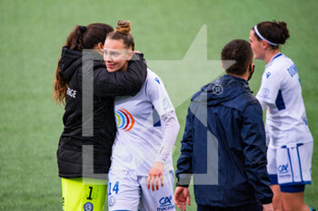 2021-02-06 - Cathy Couturier of ASJ Soyaux reacts after the Women's French championship, D1 Arkema football match between GPSO 92 Issy and ASJ Soyaux Charente on February 6, 2021 at Le Gallo stadium in Boulogne-Billancourt, France - Photo Melanie Laurent / A2M Sport Consulting / DPPI - GPSO 92 ISSY AND ASJ SOYAUX CHARENTE - FRENCH WOMEN DIVISION 1 - SOCCER