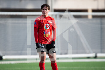2021-02-13 - Melanie Carvalho of GPSO 92 Issy reacts during the Women's French championship, D1 Arkema football match between GPSO 92 Issy and Dijon FCO on february 13, 2021 at Le Gallo stadium in Boulogne-Billancourt, France - Photo Melanie Laurent / A2M Sport Consulting / DPPI - GPSO 92 ISSY AND DIJON FCO - FRENCH WOMEN DIVISION 1 - SOCCER