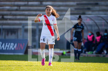 2021-02-27 - Sana Daoudi of EA Guingamp reacts during the Women's French championship D1 Arkema football match between Paris FC and EA Guingamp on February 27, 2021 at Robert Bobin stadium in Bondoufle, France - Photo Antoine Massinon / A2M Sport Consulting / DPPI - PARIS FC AND EA GUINGAMP - FRENCH WOMEN DIVISION 1 - SOCCER
