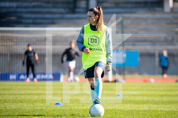 2021-03-06 - Melike Pekel of Le Havre AC controls the ball ahead of the Women's French championship D 1 Arkema football match between FC Fleury 91 and Le Havre AC on March 6, 2021 at Robert Bobin stadium in Bondoufle, France - Photo Antoine Massinon / A2M Sport Consulting / DPPI - FC FLEURY 91 AND LE HAVRE AC - FRENCH WOMEN DIVISION 1 - SOCCER