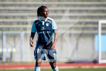 2021-03-06 - Hawa Sangare of Le Havre AC reacts during the Women's French championship D 1 Arkema football match between FC Fleury 91 and Le Havre AC on March 6, 2021 at Robert Bobin stadium in Bondoufle, France - Photo Antoine Massinon / A2M Sport Consulting / DPPI - FC FLEURY 91 AND LE HAVRE AC - FRENCH WOMEN DIVISION 1 - SOCCER