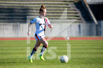 2021-03-06 - Thelma Eninger of FC Fleury controls the ball during the Women's French championship D 1 Arkema football match between FC Fleury 91 and Le Havre AC on March 6, 2021 at Robert Bobin stadium in Bondoufle, France - Photo Antoine Massinon / A2M Sport Consulting / DPPI - FC FLEURY 91 AND LE HAVRE AC - FRENCH WOMEN DIVISION 1 - SOCCER