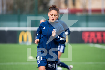 2021-03-27 - Ella Palis of FC Girondins de Bordeaux warms up ahead of the Women's French championship D1 Arkema football match between FC Fleury 91 and Girondins de Bordeaux on March 27, 2021 at Walter Felder stadium in Fleury Merogis, France - Photo Melanie Laurent / A2M Sport Consulting / DPPI - FC FLEURY 91 AND GIRONDINS DE BORDEAUX - FRENCH WOMEN DIVISION 1 - SOCCER