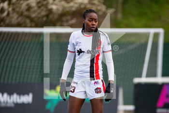 2021-03-27 - Teninsoun Sissoko of FC Fleury during the Women's French championship D1 Arkema football match between FC Fleury 91 and Girondins de Bordeaux on March 27, 2021 at Walter Felder stadium in Fleury Merogis, France - Photo Melanie Laurent / A2M Sport Consulting / DPPI - FC FLEURY 91 AND GIRONDINS DE BORDEAUX - FRENCH WOMEN DIVISION 1 - SOCCER
