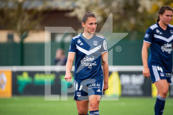 2021-03-27 - Eve Perisset of FC Girondins de Bordeaux reacts during the Women's French championship D1 Arkema football match between FC Fleury 91 and Girondins de Bordeaux on March 27, 2021 at Walter Felder stadium in Fleury Merogis, France - Photo Melanie Laurent / A2M Sport Consulting / DPPI - FC FLEURY 91 AND GIRONDINS DE BORDEAUX - FRENCH WOMEN DIVISION 1 - SOCCER
