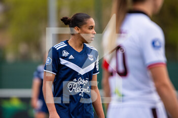 2021-03-27 - Estelle Cascarino of FC Girondins de Bordeaux during the Women's French championship D1 Arkema football match between FC Fleury 91 and Girondins de Bordeaux on March 27, 2021 at Walter Felder stadium in Fleury Merogis, France - Photo Melanie Laurent / A2M Sport Consulting / DPPI - FC FLEURY 91 AND GIRONDINS DE BORDEAUX - FRENCH WOMEN DIVISION 1 - SOCCER