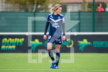 2021-03-27 - Claire Lavogez of FC Girondins de Bordeaux reacts during the Women's French championship D1 Arkema football match between FC Fleury 91 and Girondins de Bordeaux on March 27, 2021 at Walter Felder stadium in Fleury Merogis, France - Photo Melanie Laurent / A2M Sport Consulting / DPPI - FC FLEURY 91 AND GIRONDINS DE BORDEAUX - FRENCH WOMEN DIVISION 1 - SOCCER