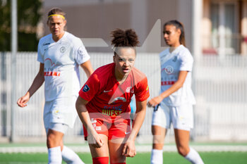 2021-04-17 - Celya Barclais of GPSO 92 Issy during the Women's French championship D1 Arkema football match between GPSO 92 Issy and Montpellier HSC on April 17, 2021 at Le Gallo stadium in Boulogne-Billancourt, France - Photo Melanie Laurent / A2M Sport Consulting / DPPI - GPSO 92 ISSY VS MONTPELLIER HSC - FRENCH WOMEN DIVISION 1 - SOCCER