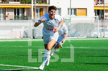 2021-04-17 - Elisa De Almeida of Montpellier Herault Sport Club celebrates after scoring during the Women's French championship D1 Arkema football match between GPSO 92 Issy and Montpellier HSC on April 17, 2021 at Le Gallo stadium in Boulogne-Billancourt, France - Photo Antoine Massinon / A2M Sport Consulting / DPPI - GPSO 92 ISSY VS MONTPELLIER HSC - FRENCH WOMEN DIVISION 1 - SOCCER