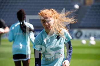 2021-04-24 - Celina Ould Hocine of Paris FC warms up ahead of the Women's French championship D1 Arkema football match between Paris FC and FC Fleury 91 on April 24, 2021 at Charlety stadium in Paris, France - Photo Antoine Massinon / A2M Sport Consulting / DPPI - PARIS FC VS FC FLEURY 91 - FRENCH WOMEN DIVISION 1 - SOCCER