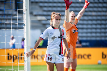 2021-04-24 - Dominika Grabowska of FC Fleury reacts during the Women's French championship D1 Arkema football match between Paris FC and FC Fleury 91 on April 24, 2021 at Charlety stadium in Paris, France - Photo Melanie Laurent / A2M Sport Consulting / DPPI - PARIS FC VS FC FLEURY 91 - FRENCH WOMEN DIVISION 1 - SOCCER