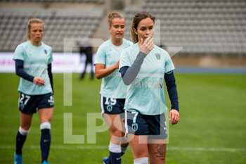 2021-05-06 - Tess Laplacette of Paris FC warms up ahead of the Women's French championship D1 Arkema football match between Paris FC and Paris Saint-Germain on May 6, 2021 at Charlety stadium in Paris, France - Photo Antoine Massinon / A2M Sport Consulting / DPPI - PARIS FC VS PARIS SAINT-GERMAIN - FRENCH WOMEN DIVISION 1 - SOCCER