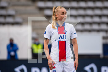 2021-05-06 - Paulina Dudek of Paris Saint Germain reacts during the Women's French championship D1 Arkema football match between Paris FC and Paris Saint-Germain on May 6, 2021 at Charlety stadium in Paris, France - Photo Antoine Massinon / A2M Sport Consulting / DPPI - PARIS FC VS PARIS SAINT-GERMAIN - FRENCH WOMEN DIVISION 1 - SOCCER