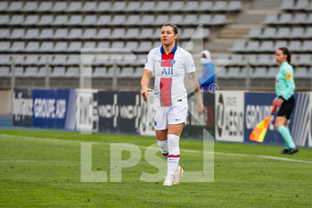 2021-05-06 - Ramona Bachmann of Paris Saint Germain reacts during the Women's French championship D1 Arkema football match between Paris FC and Paris Saint-Germain on May 6, 2021 at Charlety stadium in Paris, France - Photo Melanie Laurent / A2M Sport Consulting / DPPI - PARIS FC VS PARIS SAINT-GERMAIN - FRENCH WOMEN DIVISION 1 - SOCCER