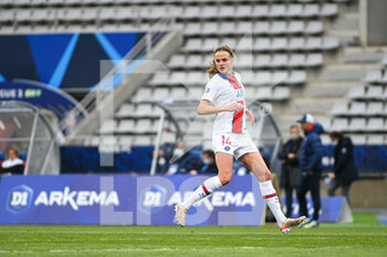 2021-05-06 - Irene Paredes of Paris Saint Germain during the Women's French championship D1 Arkema football match between Paris FC and Paris Saint-Germain on May 6, 2021 at Charlety stadium in Paris, France - Photo Victor Joly / DPPI - PARIS FC VS PARIS SAINT-GERMAIN - FRENCH WOMEN DIVISION 1 - SOCCER