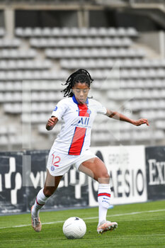 2021-05-06 - Ashley Lawrence of Paris Saint Germain during the Women's French championship D1 Arkema football match between Paris FC and Paris Saint-Germain on May 6, 2021 at Charlety stadium in Paris, France - Photo Victor Joly / DPPI - PARIS FC VS PARIS SAINT-GERMAIN - FRENCH WOMEN DIVISION 1 - SOCCER