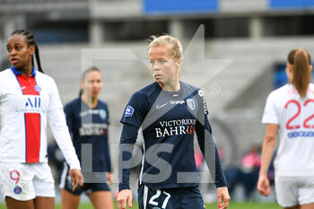 2021-05-06 - Julie Soyer of Paris FC during the Women's French championship D1 Arkema football match between Paris FC and Paris Saint-Germain on May 6, 2021 at Charlety stadium in Paris, France - Photo Victor Joly / DPPI - PARIS FC VS PARIS SAINT-GERMAIN - FRENCH WOMEN DIVISION 1 - SOCCER