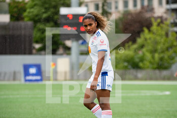 2021-05-09 - Catarina Macario of Olympique Lyonnais reacts during the Women's French championship D1 Arkema football match between GPSO 92 Issy and Olympique Lyonnais on May 9, 2021 at Le Gallo stadium in Boulogne-Billancourt, France - Photo Melanie Laurent / A2M Sport Consulting / DPPI - GPSO 92 ISSY VS OLYMPIQUE LYONNAIS - FRENCH WOMEN DIVISION 1 - SOCCER
