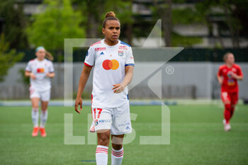2021-05-09 - Nikita Parris of Olympique Lyonnais reacts during the Women's French championship D1 Arkema football match between GPSO 92 Issy and Olympique Lyonnais on May 9, 2021 at Le Gallo stadium in Boulogne-Billancourt, France - Photo Melanie Laurent / A2M Sport Consulting / DPPI - GPSO 92 ISSY VS OLYMPIQUE LYONNAIS - FRENCH WOMEN DIVISION 1 - SOCCER
