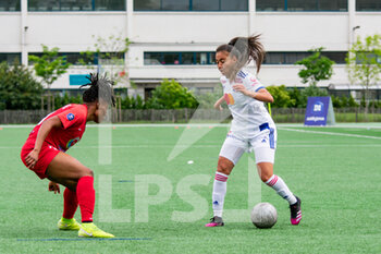 2021-05-09 - Selma Bacha of Olympique Lyonnais controls the ball during the Women's French championship D1 Arkema football match between GPSO 92 Issy and Olympique Lyonnais on May 9, 2021 at Le Gallo stadium in Boulogne-Billancourt, France - Photo Antoine Massinon / A2M Sport Consulting / DPPI - GPSO 92 ISSY VS OLYMPIQUE LYONNAIS - FRENCH WOMEN DIVISION 1 - SOCCER