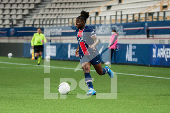 2021-06-04 - Sandy Baltimore of Paris Saint Germain controls the ball during the Women's French championship D1 Arkema football match between Paris Saint-Germain and Dijon FCO on June 4, 2021 at Jean Bouin stadium in Paris, France - Photo Melanie Laurent / A2M Sport Consulting / DPPI - PARIS SAINT-GERMAIN VS DIJON FCO - FRENCH WOMEN DIVISION 1 - SOCCER