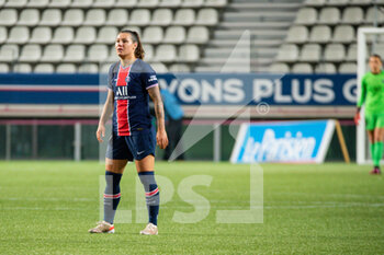 2021-06-04 - Ramona Bachmann of Paris Saint Germain reacts during the Women's French championship D1 Arkema football match between Paris Saint-Germain and Dijon FCO on June 4, 2021 at Jean Bouin stadium in Paris, France - Photo Antoine Massinon / A2M Sport Consulting / DPPI - PARIS SAINT-GERMAIN VS DIJON FCO - FRENCH WOMEN DIVISION 1 - SOCCER