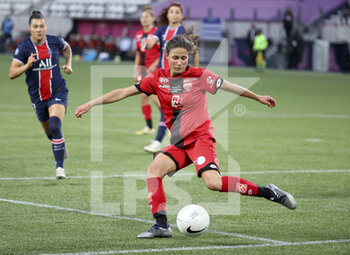 2021-06-04 - Noemie Carage of Dijon during the Women's French championship D1 Arkema football match between Paris Saint-Germain (PSG) and Dijon FCO on June 4, 2021 at Stade Jean Bouin in Paris, France - Photo Jean Catuffe / DPPI - PARIS SAINT-GERMAIN VS DIJON FCO - FRENCH WOMEN DIVISION 1 - SOCCER