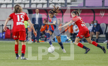 2021-06-04 - Nadia Nadim of PSG during the Women's French championship D1 Arkema football match between Paris Saint-Germain and Dijon FCO on June 4, 2021 at Jean Bouin stadium in Paris, France - Photo Loic Baratoux / DPPI - PARIS SAINT-GERMAIN VS DIJON FCO - FRENCH WOMEN DIVISION 1 - SOCCER