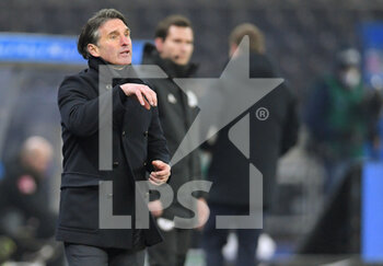 2021-01-23 - Head coach Bruno Labbadia (Hertha) during the German championship Bundesliga football match between Hertha BSC and SV Werder Bremen on January 23, 2021 at Olympiastadion in Berlin, Germany - Photo Frank Peters / Witters / firo Sportphoto / DPPI - HERTHA BSC AND SV WERDER BREMEN - GERMAN BUNDESLIGA - SOCCER