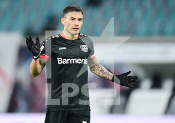 2021-01-30 - Charles Aranguiz of Bayer 04 Leverkusen during the German championship Bundesliga football match between RB Leipzig and Bayer 04 Leverkusen on January 30, 2021 at Red Bull Arena in Leipzig, Germany - Photo Tim Groothuis / Witters / firo Sportphoto / DPPI - RB LEIPZIG AND BAYER 04 LEVERKUSEN - GERMAN BUNDESLIGA - SOCCER