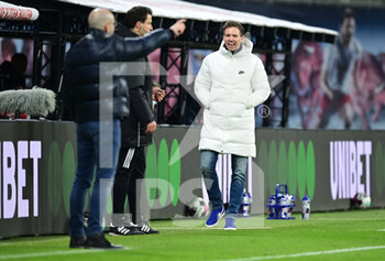 2021-01-30 - RB Leipzig coach Julian Nagelsmann during the German championship Bundesliga football match between RB Leipzig and Bayer 04 Leverkusen on January 30, 2021 at Red Bull Arena in Leipzig, Germany - Photo Tim Groothuis / Witters / firo Sportphoto / DPPI - RB LEIPZIG AND BAYER 04 LEVERKUSEN - GERMAN BUNDESLIGA - SOCCER