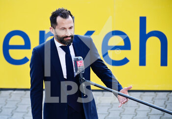 2021-04-03 - Bayern Munich sport director Hasan Salihamidzic during the German championship Bundesliga football match between RB Leipzig and Bayern Munich on April 3, 2021 at Red Bull Arena in Leipzig, Germany - Photo Valeria Witters / Witters / firo sportphoto / DPPI - RB LEIPZIG VS BAYERN MUNICH - GERMAN BUNDESLIGA - SOCCER
