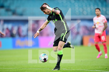 2021-05-16 - Maximilian Philipp of Wolfsburg scores the 0-1 goal during the German championship Bundesliga football match between RB Leipzig and VfL Wolfsburg on May 16, 2021 at Red Bull Arena in Leipzig, Germany - Photo Valeria Witters / Witters / firo Sportphoto / DPPI - RB LEIPZIG VS VFL WOLFSBURG - GERMAN BUNDESLIGA - SOCCER