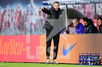 2021-05-16 - Coach Julian Nagelsmann of Leipzig during the German championship Bundesliga football match between RB Leipzig and VfL Wolfsburg on May 16, 2021 at Red Bull Arena in Leipzig, Germany - Photo Valeria Witters / Witters / firo Sportphoto / DPPI - RB LEIPZIG VS VFL WOLFSBURG - GERMAN BUNDESLIGA - SOCCER