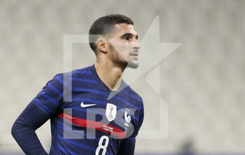 2020-10-07 - Houssem Aouar of France during the Friendly Game football match between France and Ukraine on October 7, 2020 at Stade de France in Saint-Denis, France - Photo Jean Catuffe / DPPI - FRANCE VS UKRAINE - FRIENDLY MATCH - SOCCER