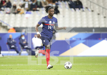 2020-10-07 - Eduardo Camavinga of France during the international friendly game football match between France and Ukraine on October 7, 2020 at Stade de France in Saint-Denis, France - Photo Jean Catuffe / DPPI - FRIENDLY GAME FOOTBALL MATCH BETWEEN FRANCE AND UKRAINE - FRIENDLY MATCH - SOCCER